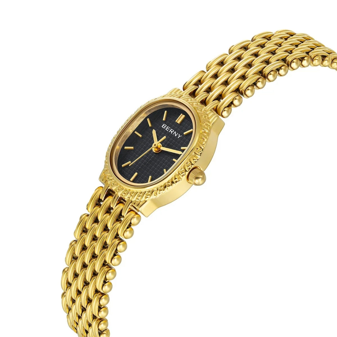 ETERNA | Women's Gold Stainless Steel Waterproof Quartz Watch