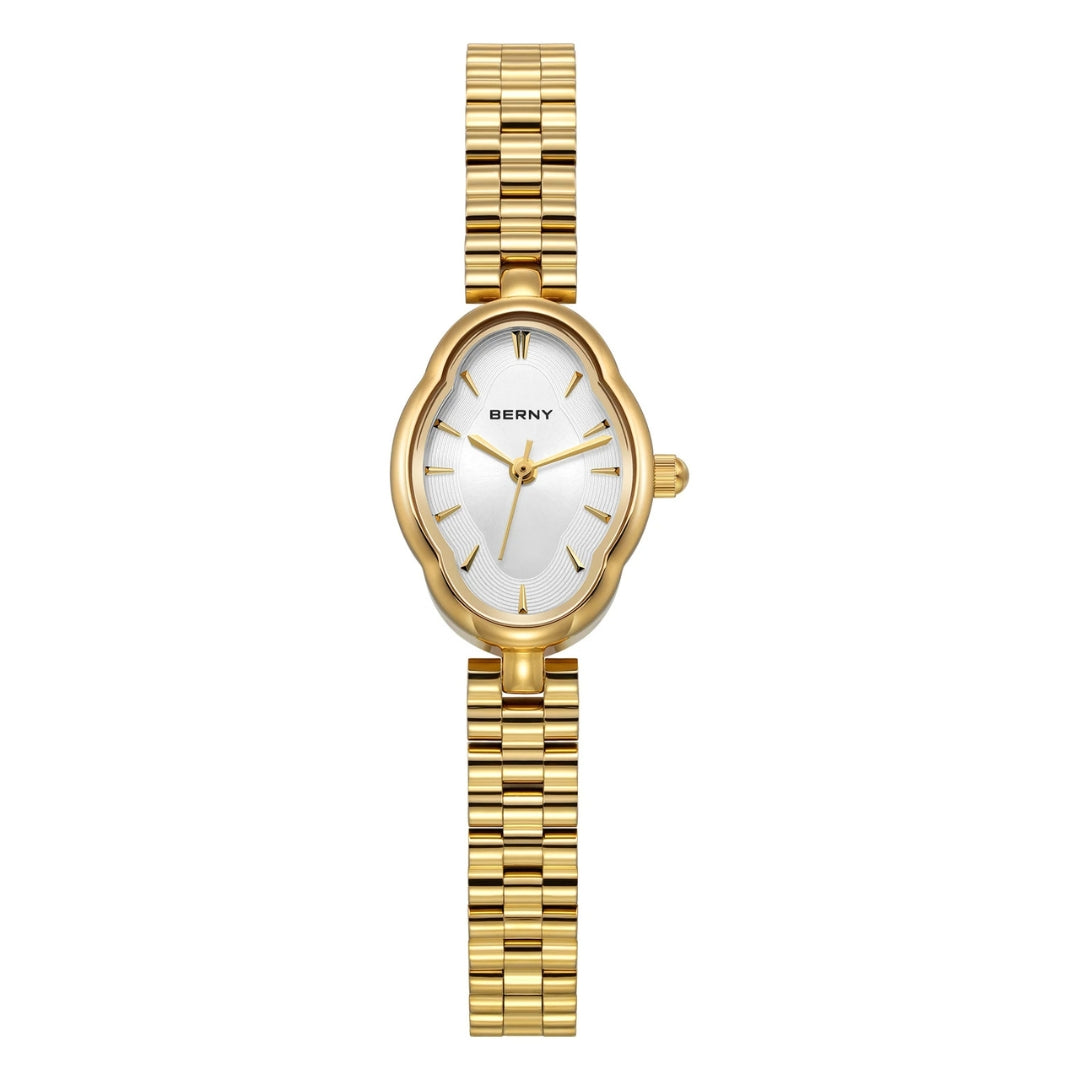 NOVA | Women's Gold Stainless Steel Waterproof Quartz Watch