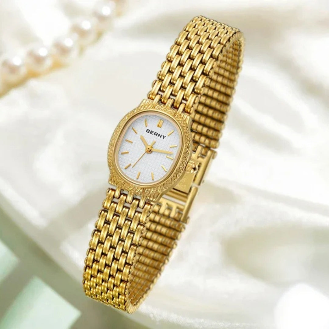 ETERNA | Women's Gold Stainless Steel Waterproof Quartz Watch