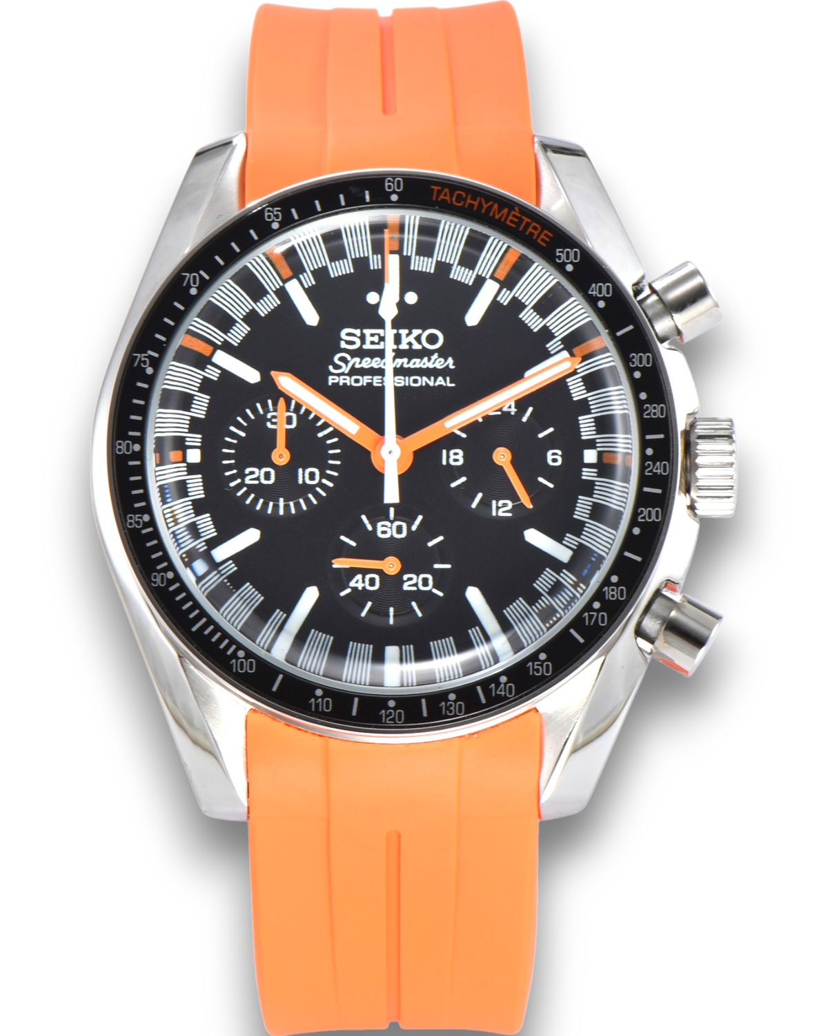 Seiko Orange Speed Mod Watch - 40mm