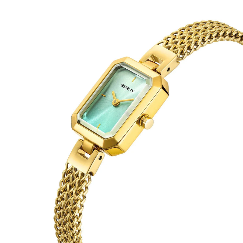 BERNY CUBE | Women's Stainless Steel Quartz Watch