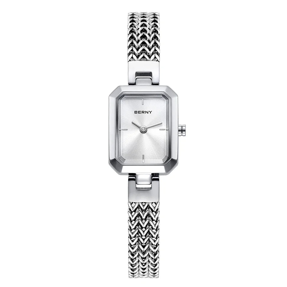 BERNY CUBE | Women's Stainless Steel Quartz Watch