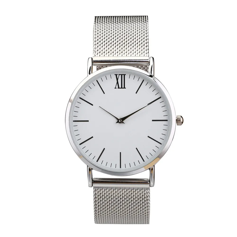 ODYSSEY | Minimalist Stainless Steel Mesh Quartz Watch