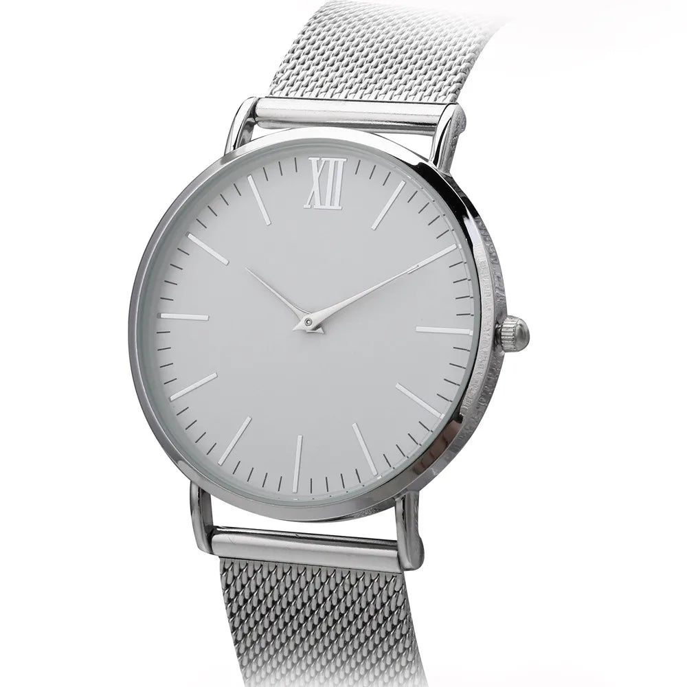 ODYSSEY | Minimalist Stainless Steel Mesh Quartz Watch