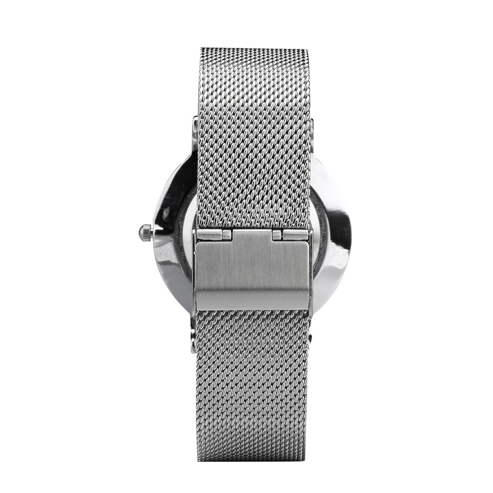 ODYSSEY | Minimalist Stainless Steel Mesh Quartz Watch