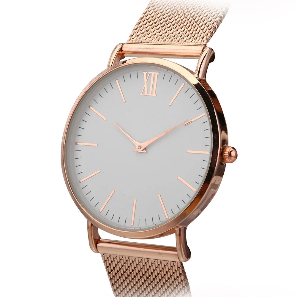 ODYSSEY | Minimalist Stainless Steel Mesh Quartz Watch