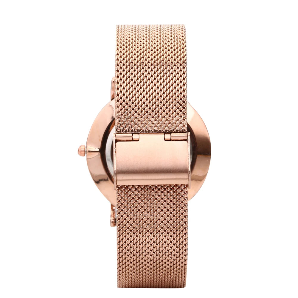 ODYSSEY | Minimalist Stainless Steel Mesh Quartz Watch